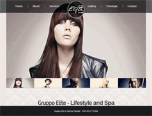 Tablet Screenshot of gruppoelite.com